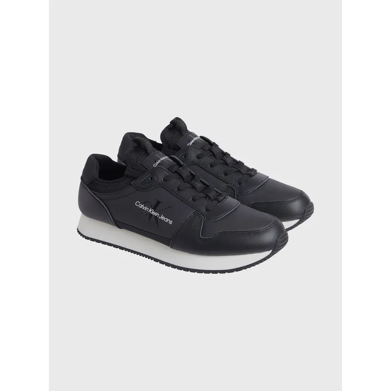 CALVIN KLEIN - Zapatillas Retro Runner Sock Negro Calvin Klein