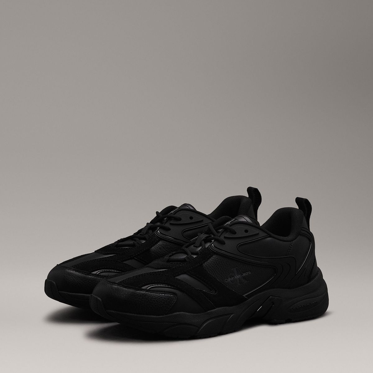 CALVIN KLEIN - Zapatillas Retro Tennis Low Lace Negro Calvin Klein