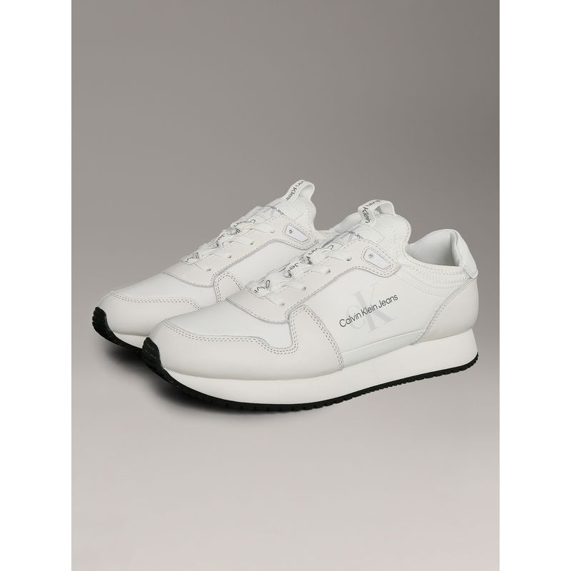 CALVIN KLEIN - Zapatillas Retro Runner Sock Blanco Calvin Klein