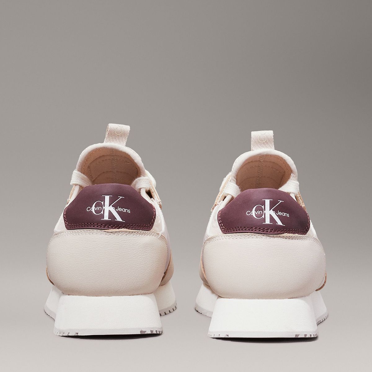 CALVIN KLEIN - Zapatillas Retro Runner Sock Blanco Calvin Klein