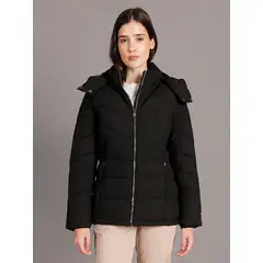CALVIN KLEIN - Parka Strech Packable Negro