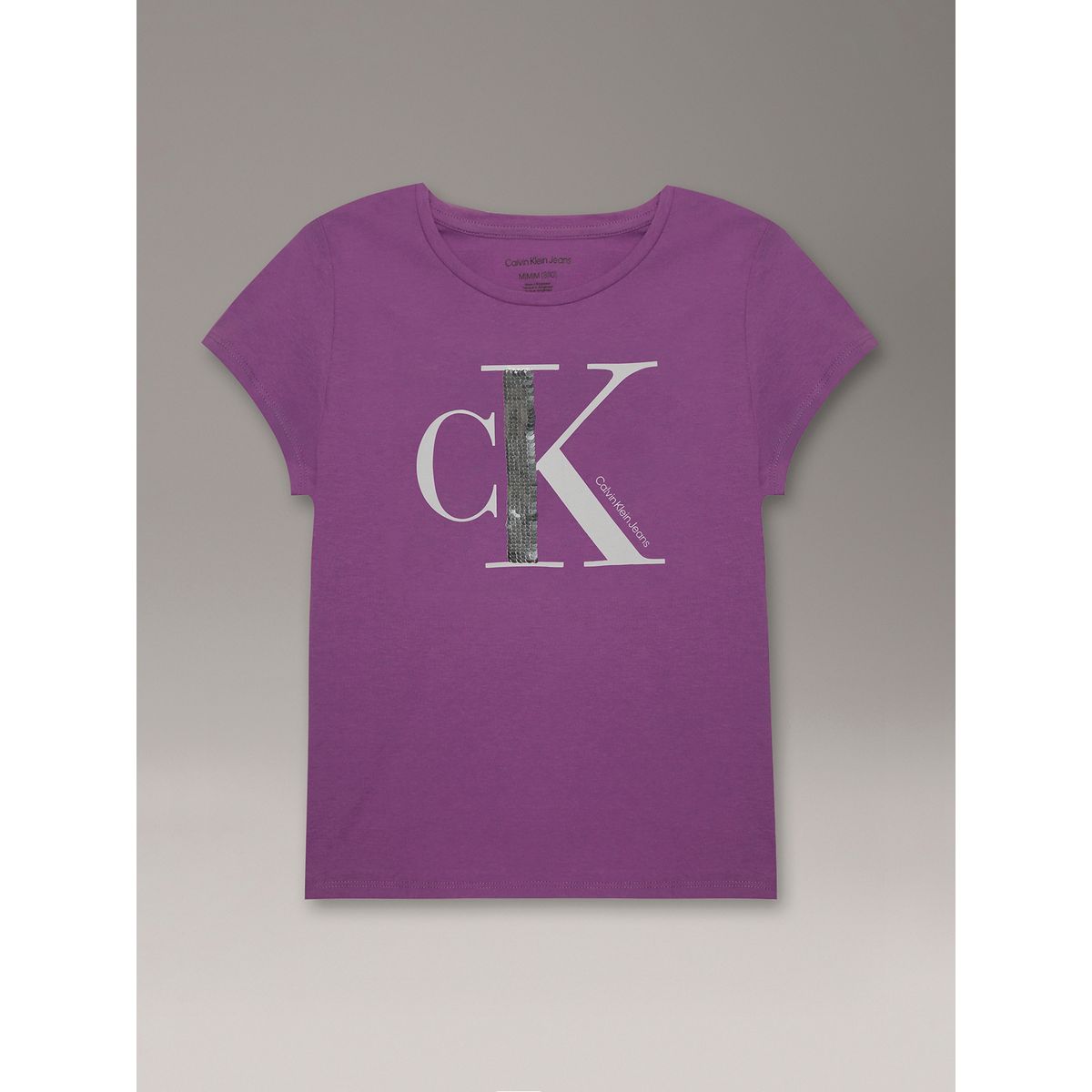 CALVIN KLEIN - Polera  Flip Ck Morado Calvin Klein