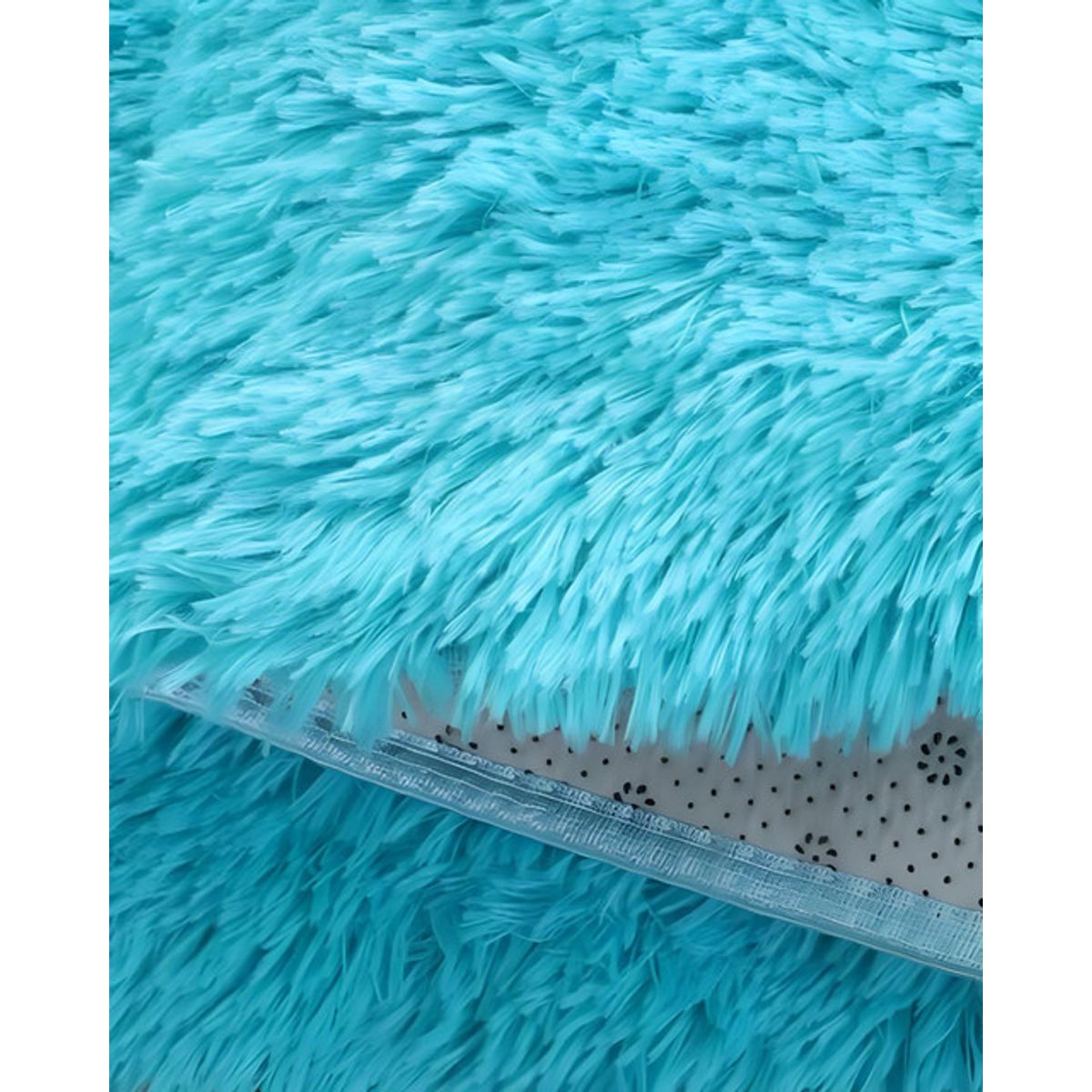 GENERICO - Alfombra Living y Dormitorio Suave 240 x 200 cm Primera Calidad Celeste