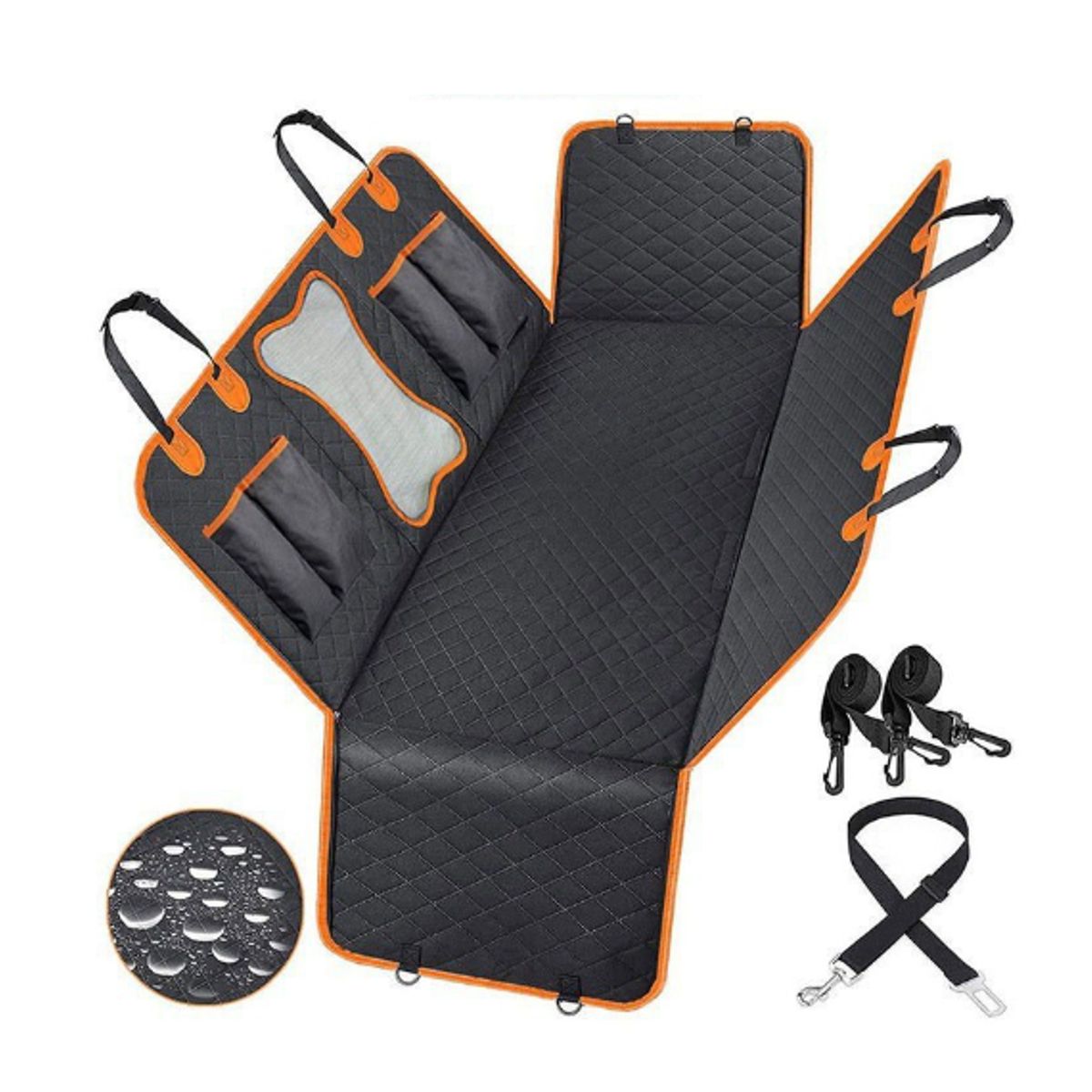 CASTLEN - Funda Protector Asiento Impermeable Mascotas Gruesa