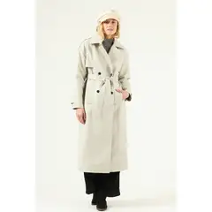 LUNA - ABRIGO TRENCH CUERINA MUJER