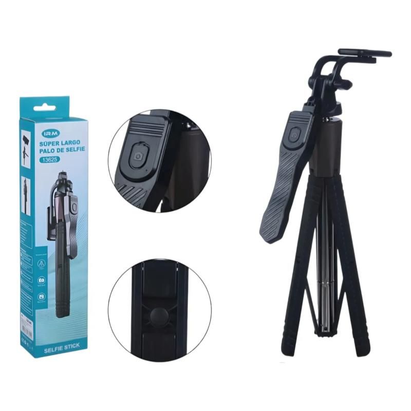 GENERICO - Tripode Palo Selfie 1,70 Cm Para Celular Con Bluetooth