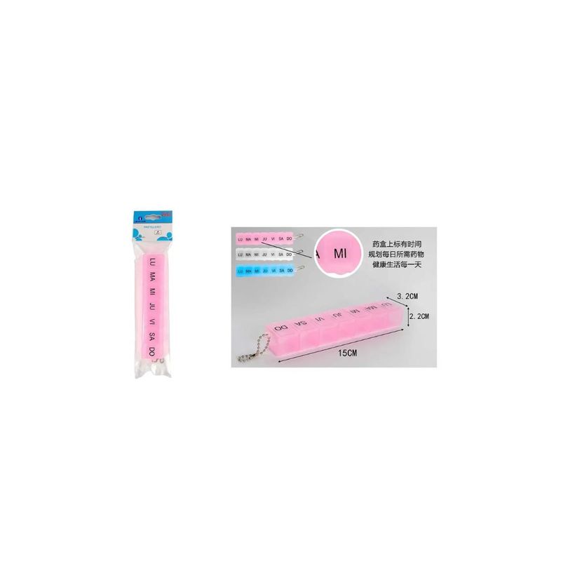 GENERICO - PASTILLERO SEMANAL 15CM