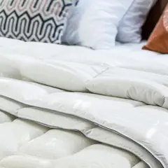GENERICO - Plumón microfibra 1,5 plazas blanco