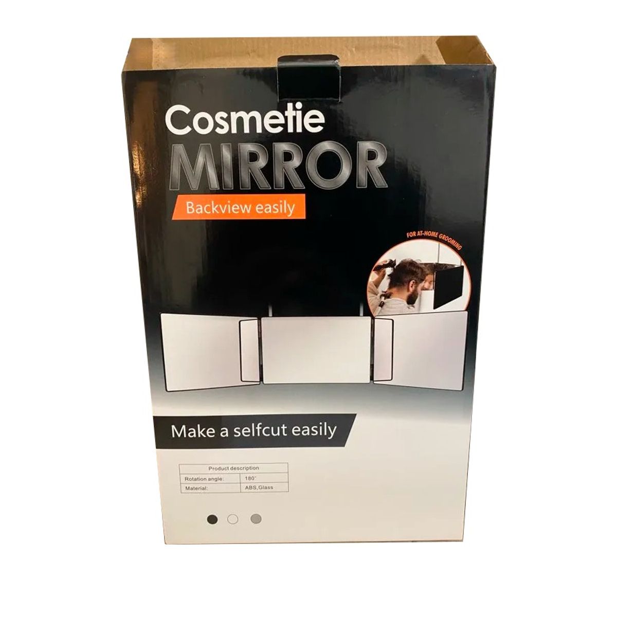 GENERICO - Espejos Triple Para Peluquería Y Maquillaje 360