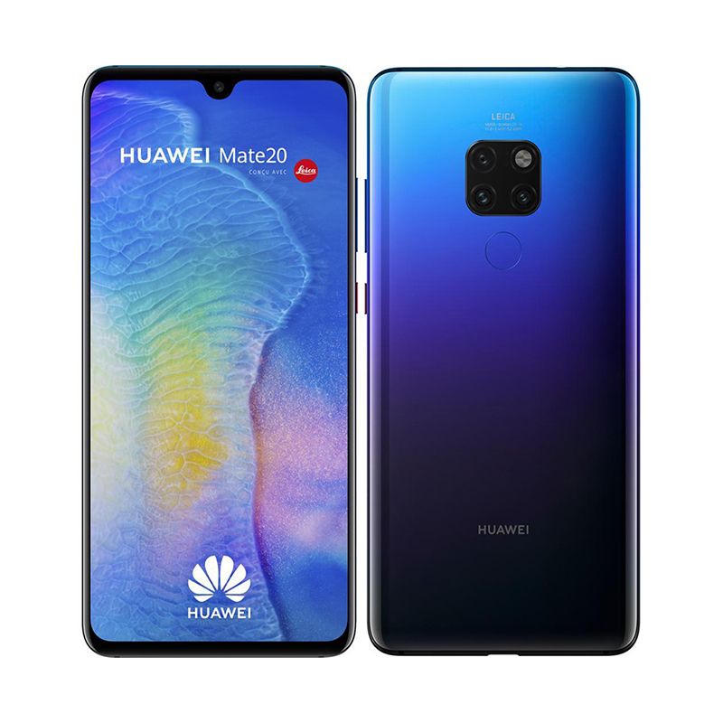 HUAWEI - Huawei Mate 20 128GB  Azul  Dual-SIM  Reacondicionado