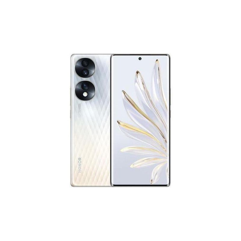 HONOR - Honor 70 256GB Plata Dual-SIM Reacondicionado