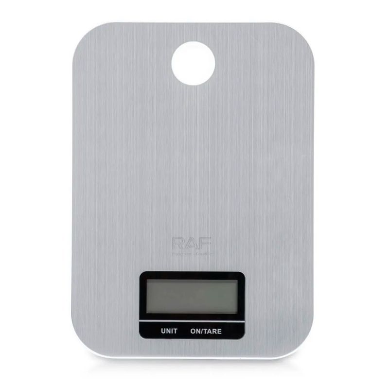 GENERICO - Bascula Digital Cocina Balanza Alimentos Acero Inoxidable 5Kg