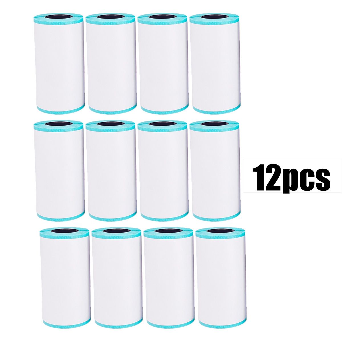 GENERICO - 12XSelf-adhesive Printing Paper Thermal Label Paper 57X30mm