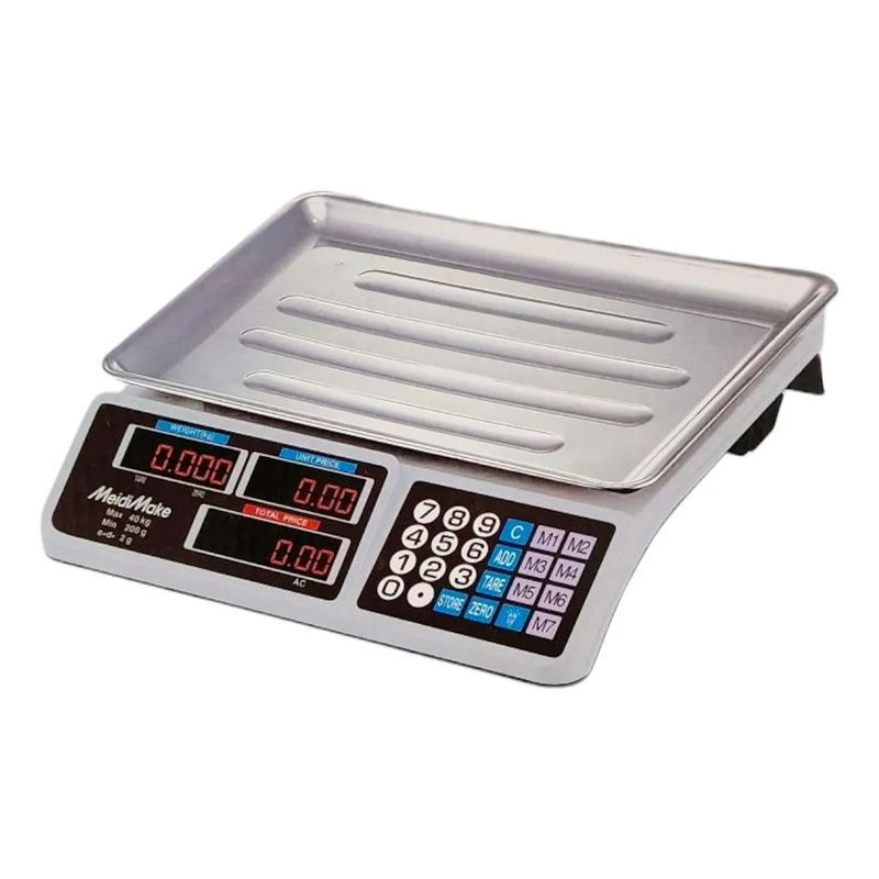 GENERICO - Peso Digital Pantalla Led Balanza 40 Kg