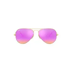 RAY BAN - Lentes de Sol RB3025 Aviator Edición limitada Dorado Violeta