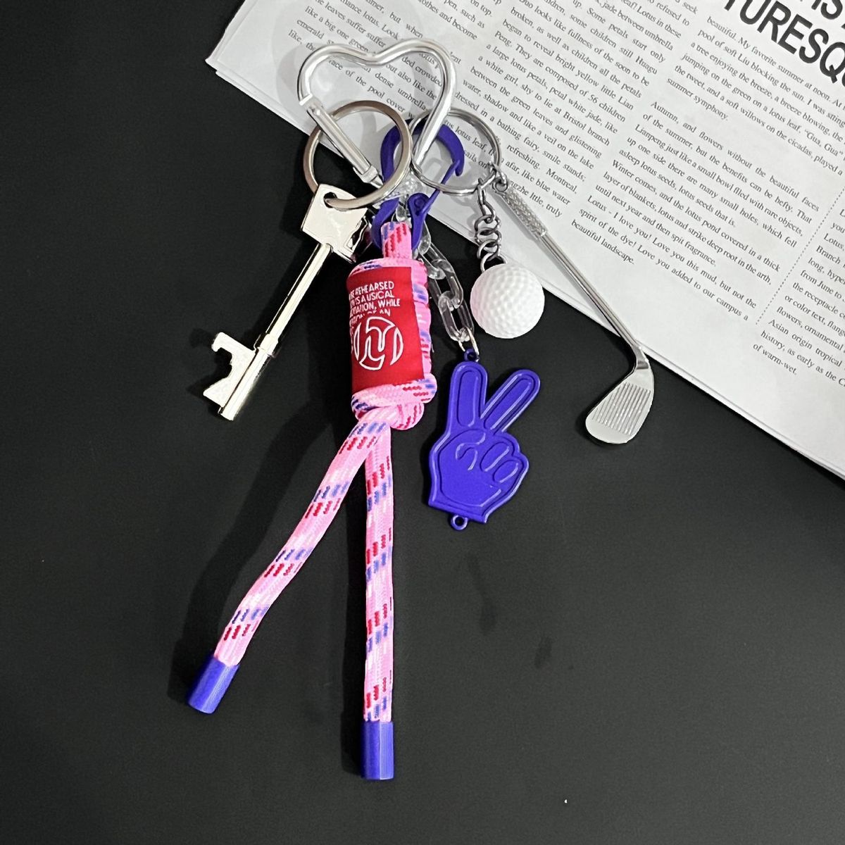 TIOZONEY - Llavero Colgante Decoración Bolsos Mochilas