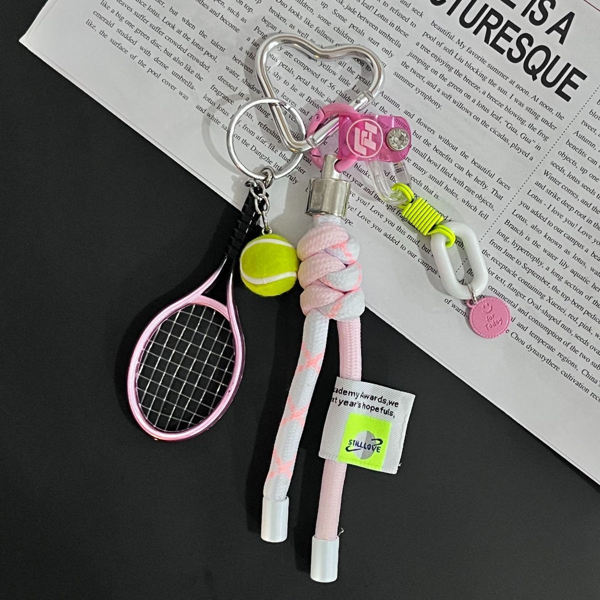 TIOZONEY - Llavero Colgante Decoración Bolsos Mochilas