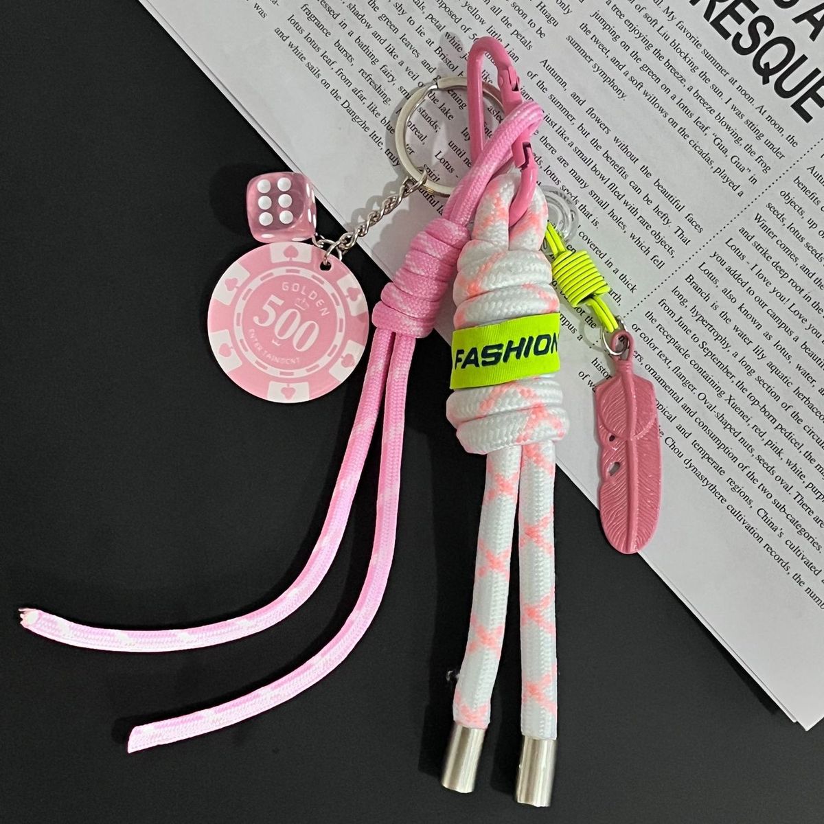 TIOZONEY - Llavero Colgante Decoración Bolsos Mochilas