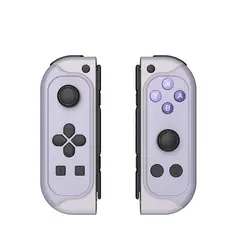 VDVO - Mandos para nintendo switch joycon l y r inalámbrico Blanco