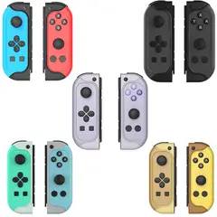 VDVO - Mando inalámbrico Bluetooth para Nintendo Switch Rojo Azul
