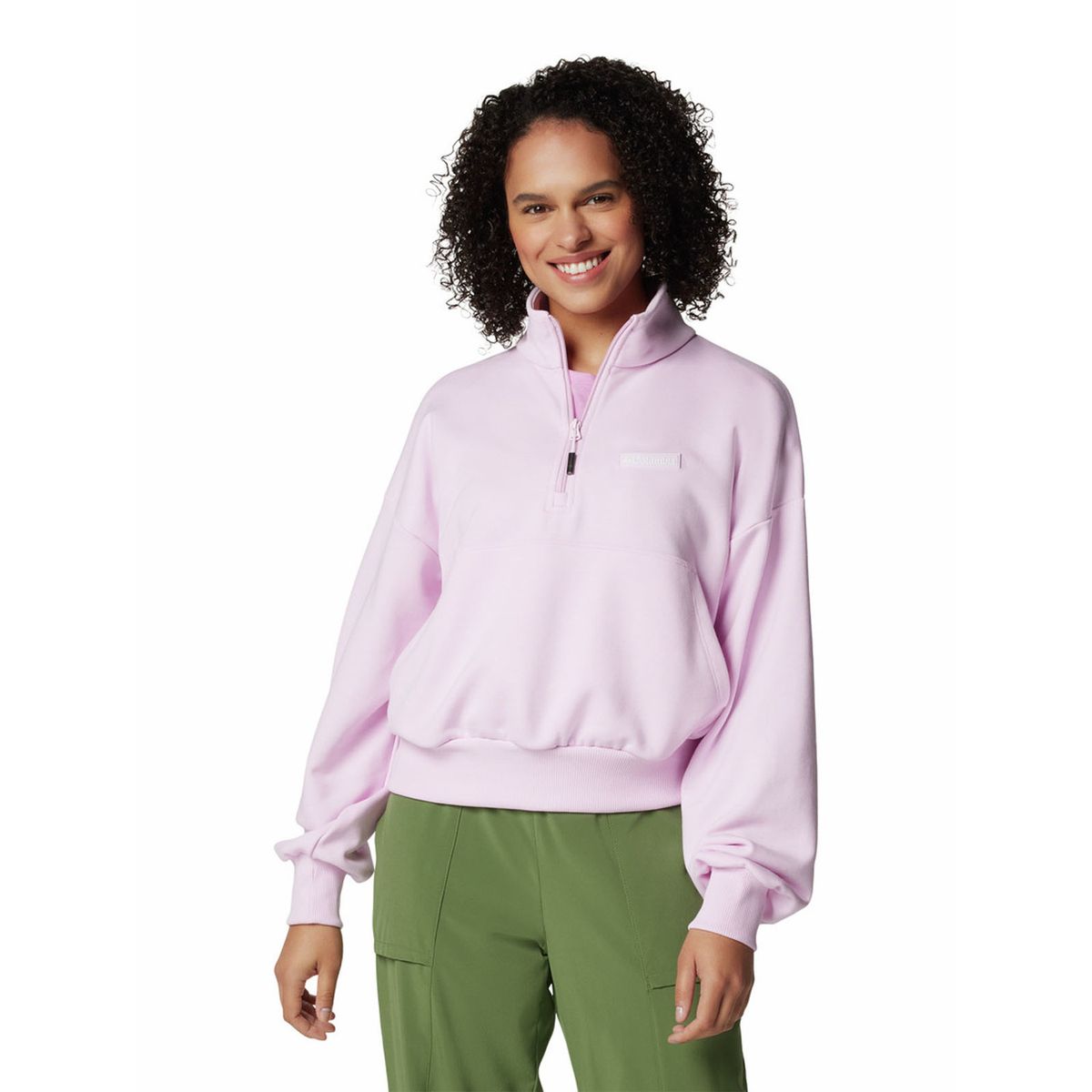 COLUMBIA - Polerón Mujer Marble Canyon French Rosado COLUMBIA