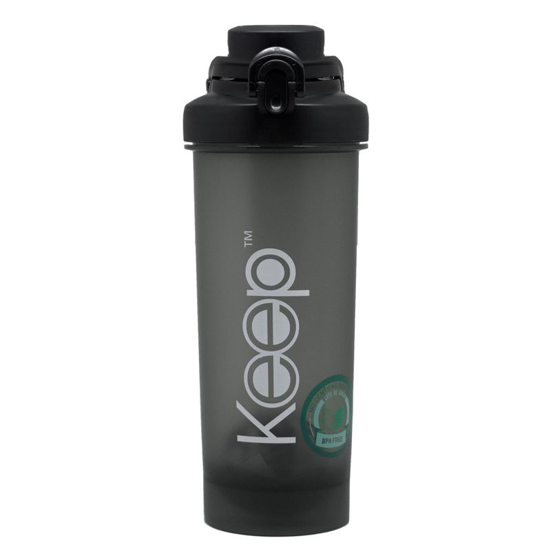 KEEP - Botella Sport Shaker 700ml keep -NEGRO