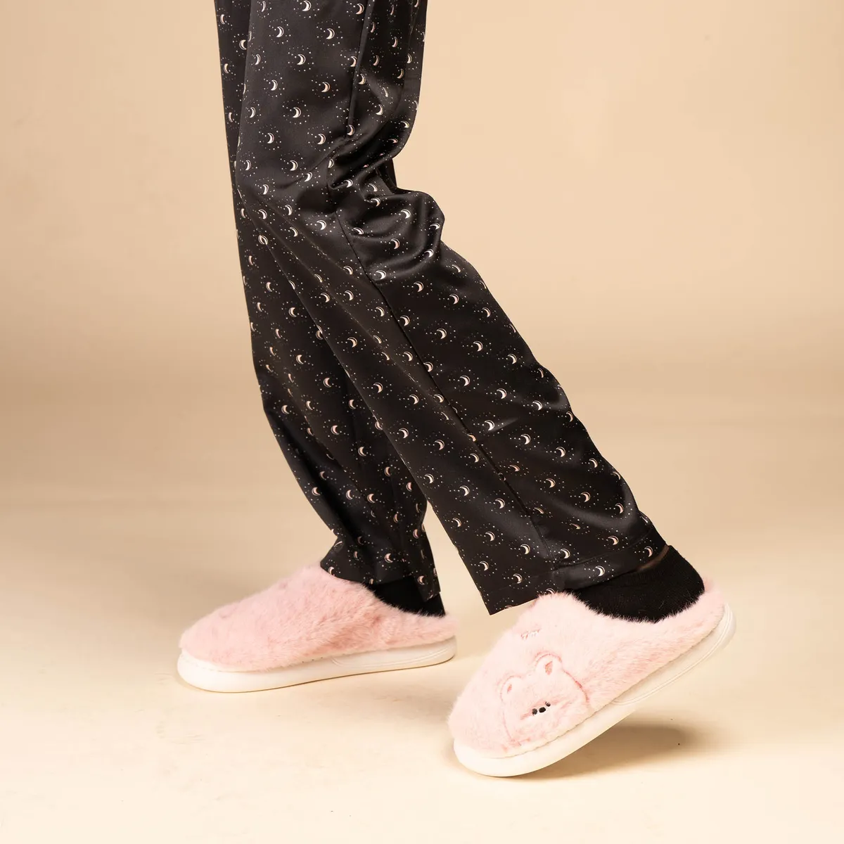 CHINITOWN - Pantufla Mujer Rosa Palesa Chinitown