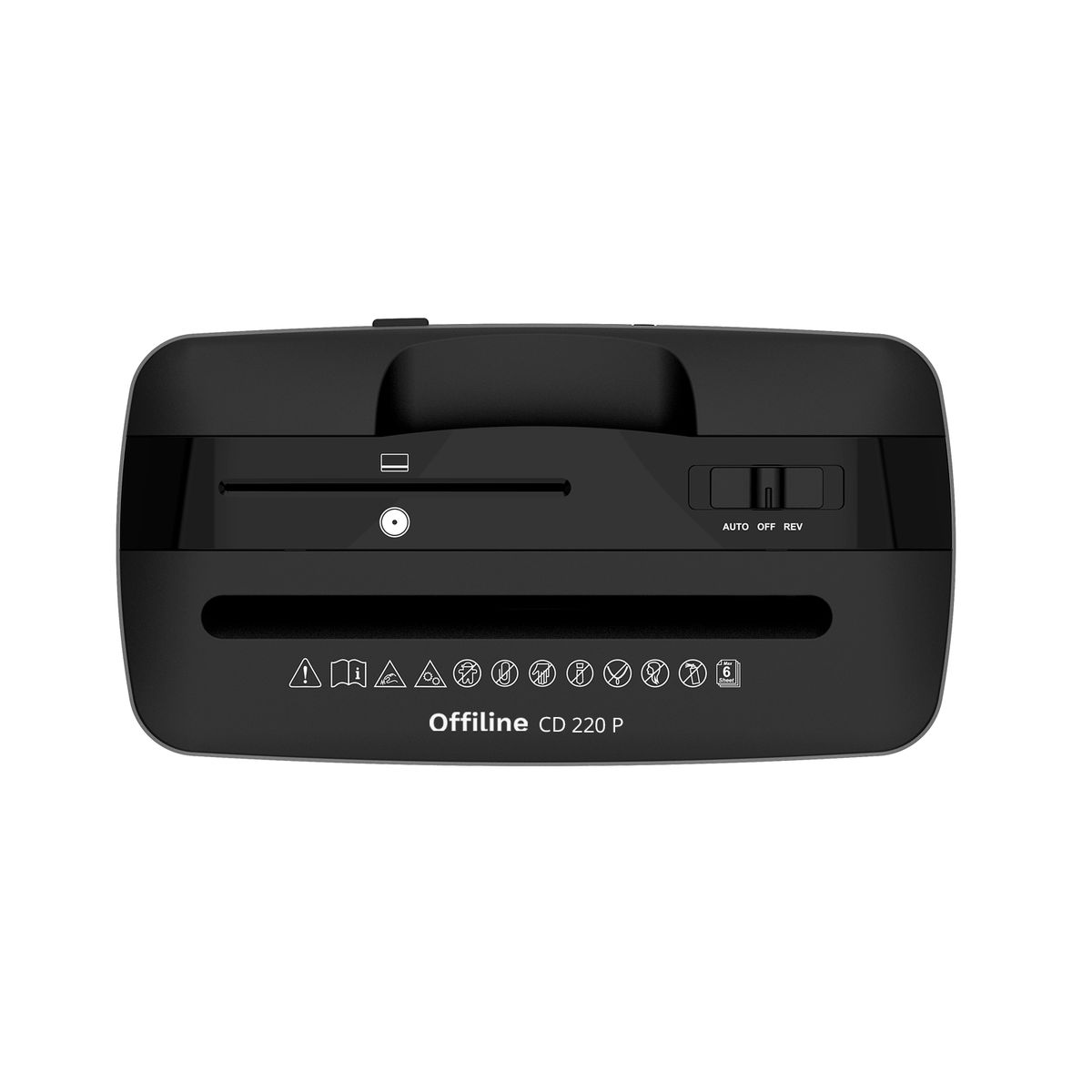 OFFILINE - Destructora / Trituradora de Documentos CD220P 6 Hojas 12 lt