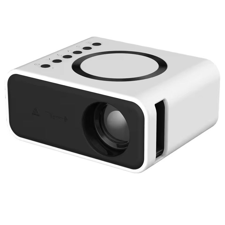 CORRERREY Proyector LED YT300 Cine en Casa portátil pantalla de sincronización