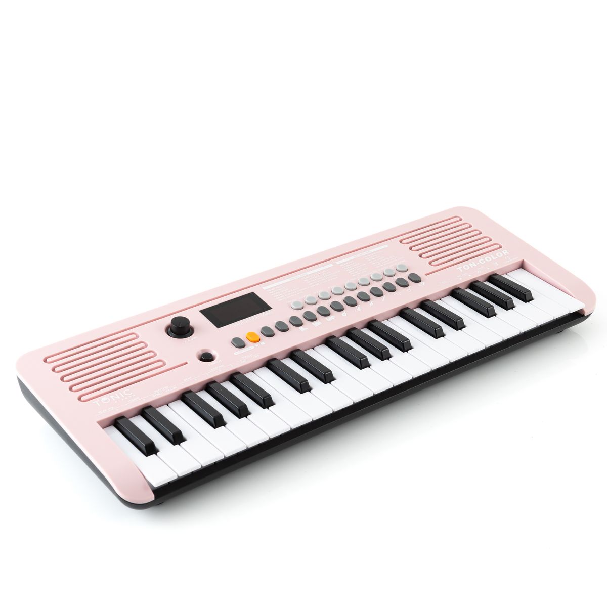 TONIC PIANOS - Teclado Musical Piano 37 Notas Ton-Color Pink Tonic