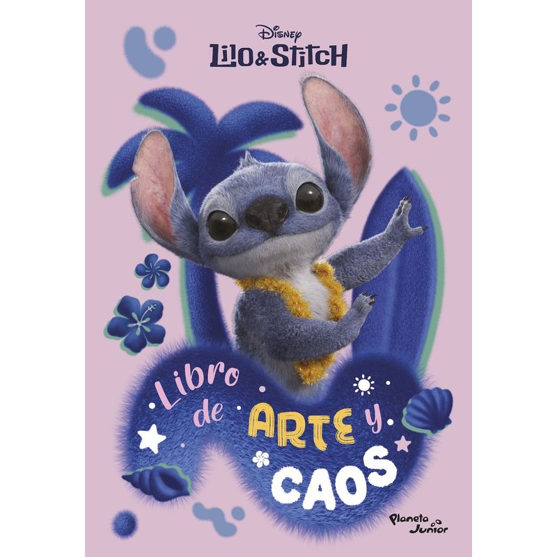 PLANETA JUNIOR - Libro Lilo y Stitch. Libro de arte y caos - Disney