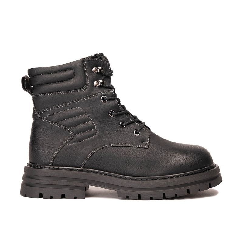 CHINITOWN - Botín Casual Mujer Negro Zetu Chinitown
