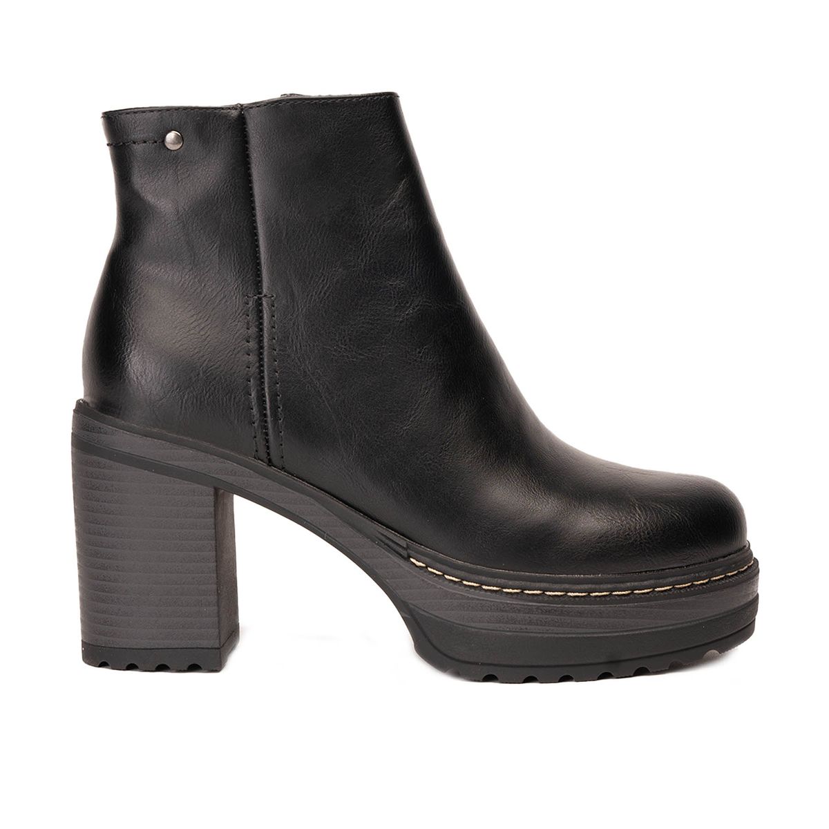 CHINITOWN - Botín Casual Mujer Negro Kani Chinitown