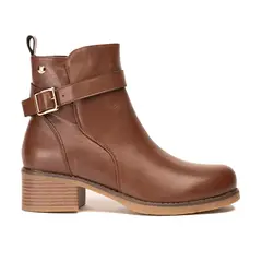 CHINITOWN - Botín Casual Mujer Camel Nosihle