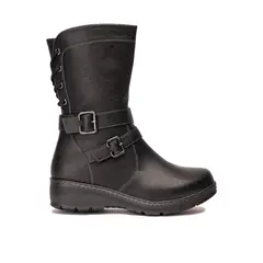 CHINITOWN - Botín Casual Mujer Negro Zinzi