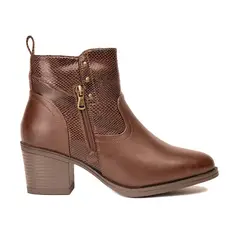 CHINITOWN - Botín Casual Mujer Camel Khosi