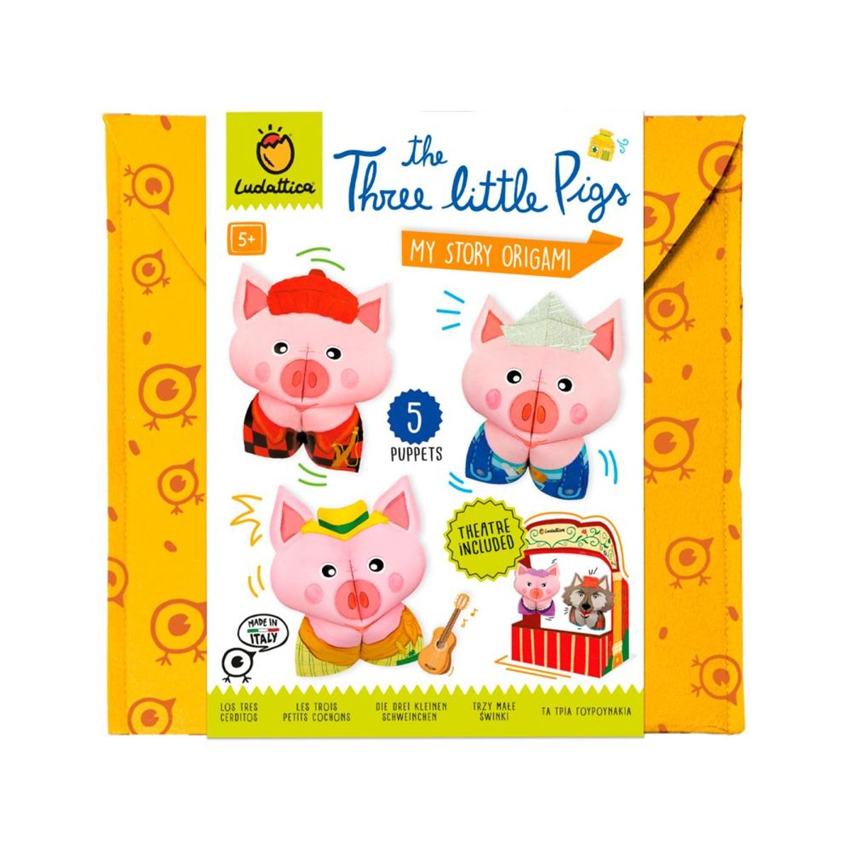 LUDATTICA - Origami Los Tres Chanchitos Ludattica