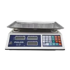 PHILCO - Balanza Digital de 40 Kilos - Gris