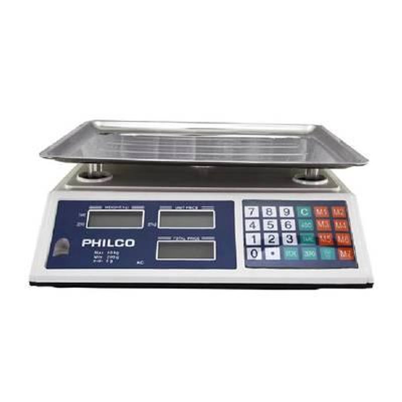 PHILCO - Balanza Digital de 40 Kilos Philco - Gris