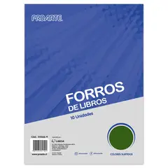 PROARTE - Bolsa Forros Libros Colores Surtidos 10uni