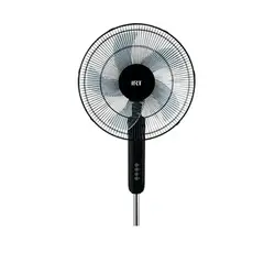 IRT - Ventilador 16 Pie 50w Plastico Negro Fx - Negro