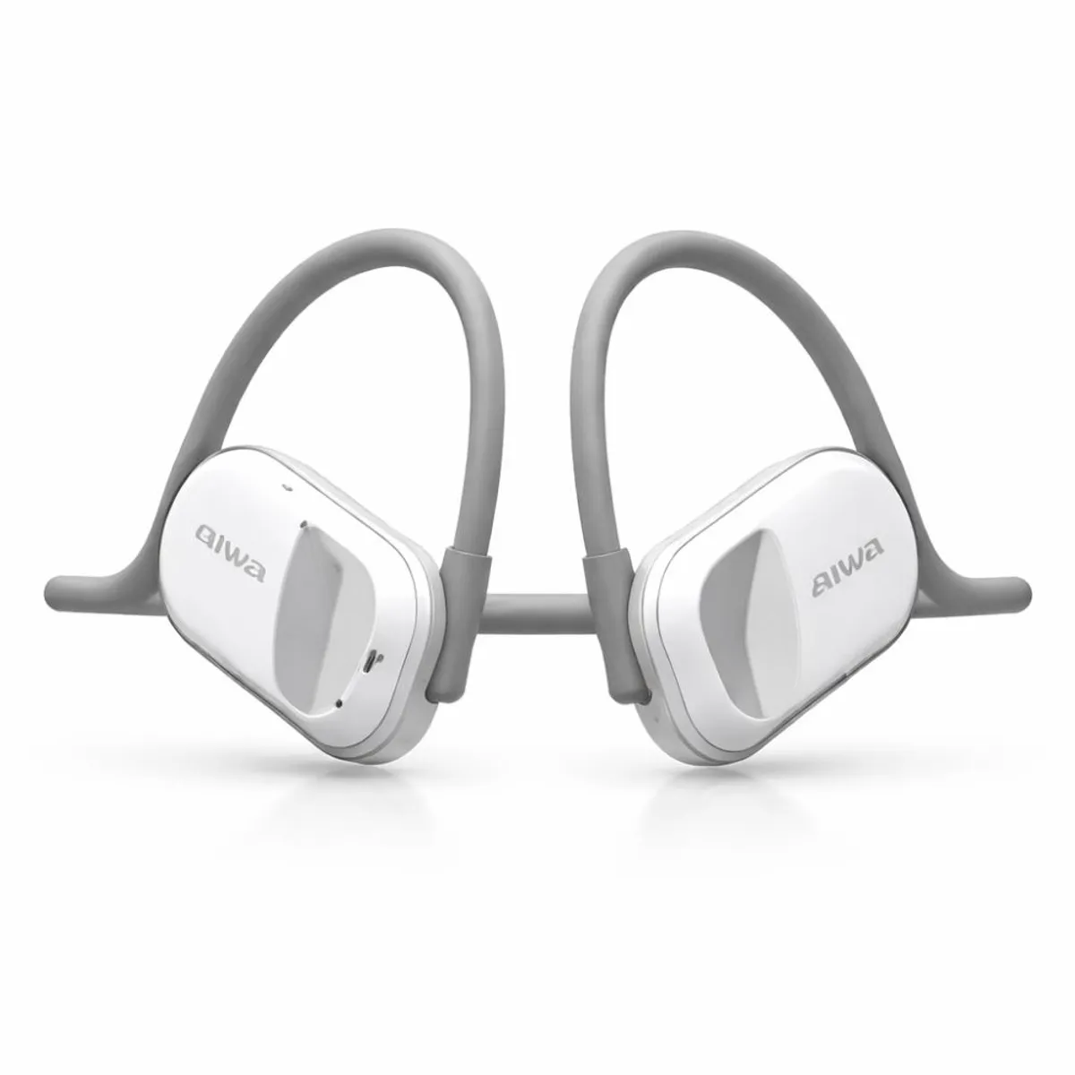 AIWA - Audífonos Bluetooth Deportivos Aiwa AW-ACF1- Conducción Ósea - Blanco
