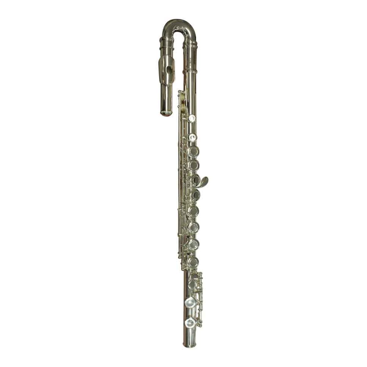 ETINGER - FLAUTA TRAVERSA CURVO SILVER PLATA AFINACIÓN CE FLT-61E ETINGER