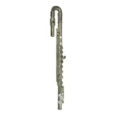 ETINGER - FLAUTA TRAVERSA CURVO SILVER PLATA AFINACIÓN CE FLT-61E