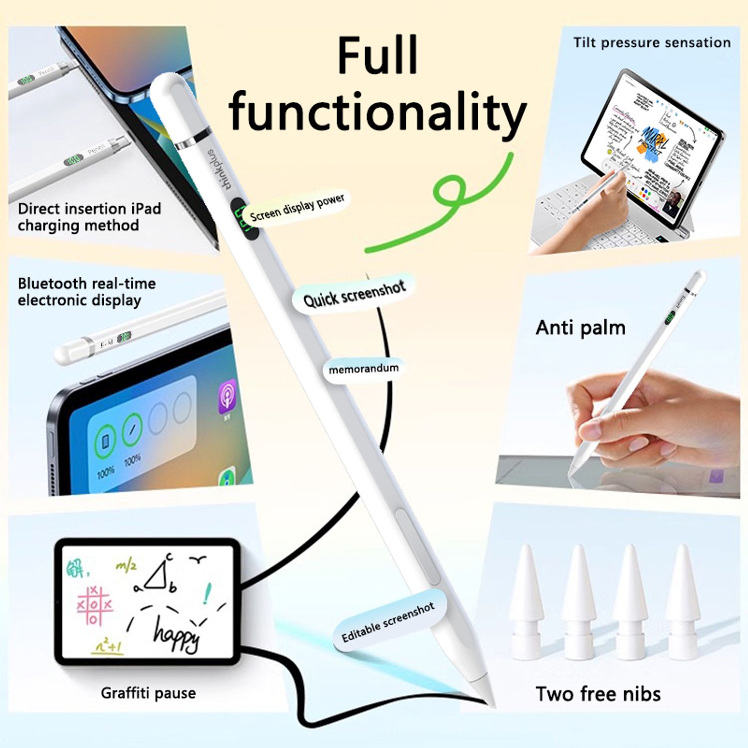 LENOVO Lenovo lápiz apple pencil óptico Sólo disponible para iPad