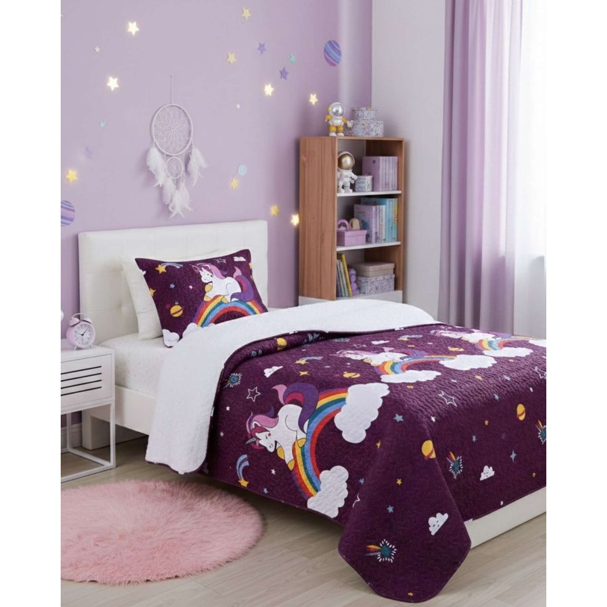 GENERICO - COBERTOR CON SHERPA PREMIUM OTOÑO INVIERNO PLAZA Y MEDIA