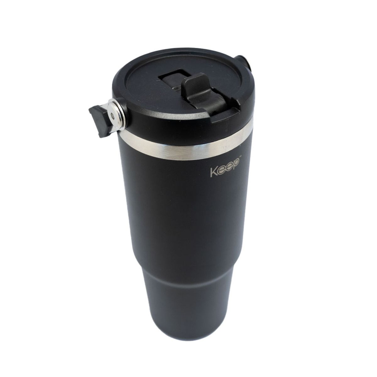 KEEP - BOTELLA INSULADA CON MANGO 85O ML KEEP - NEGRO