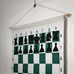 NACION AJEDREZ - Tablero Mural De Ajedrez Para Instrucción Magnético