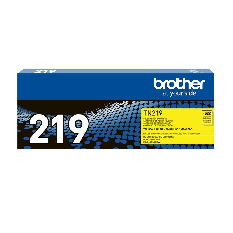 BROTHER - TONER BROTHER TN-219Y PARA 1200 PAGiNAS YELLOW.