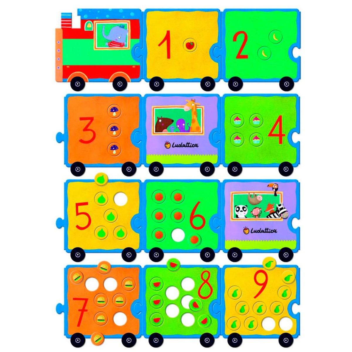 LUDATTICA - Números Montessori Ludattica